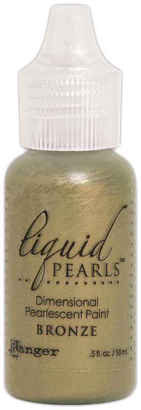 Liquid Pearls Dimensional Pearlescent Paint .5oz Bronze