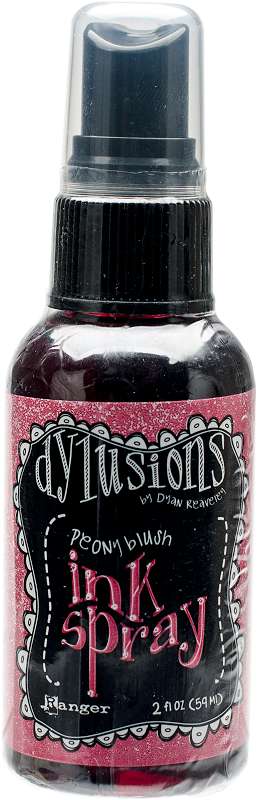Dylusions Ink Spray 2oz Peony Blush