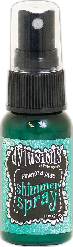 Dylusions Shimmer Sprays 1oz Polished Jade