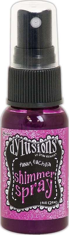 Dylusions Shimmer Sprays 1oz Funky Fuchsia