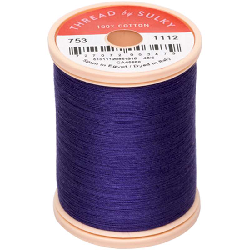 Sulky Cotton & Steel Thread 50wt 660yd Royal Purple