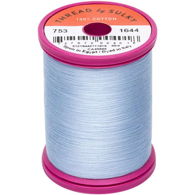 Sulky Cotton & Steel Thread 50wt 660yd Caribbean Mist