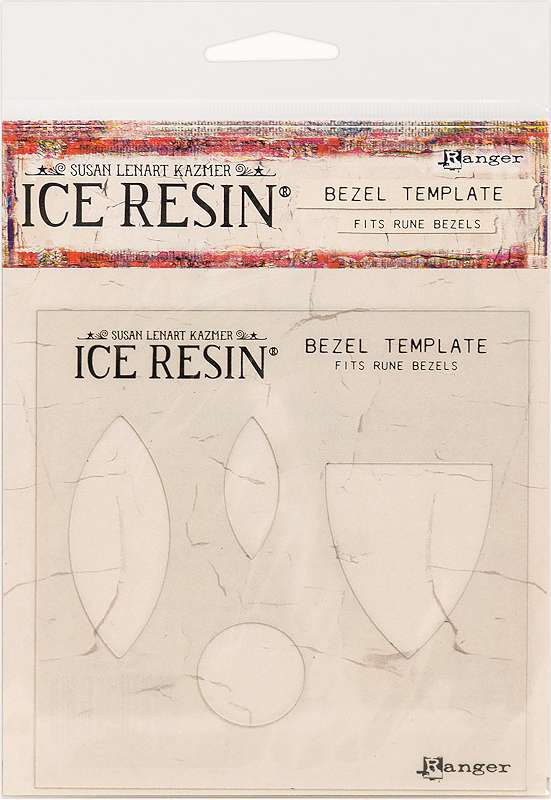 Ice Resin Rune Bezel Template 