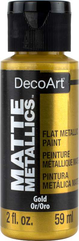 Americana Acrylic Matte Metallics 2oz Gold