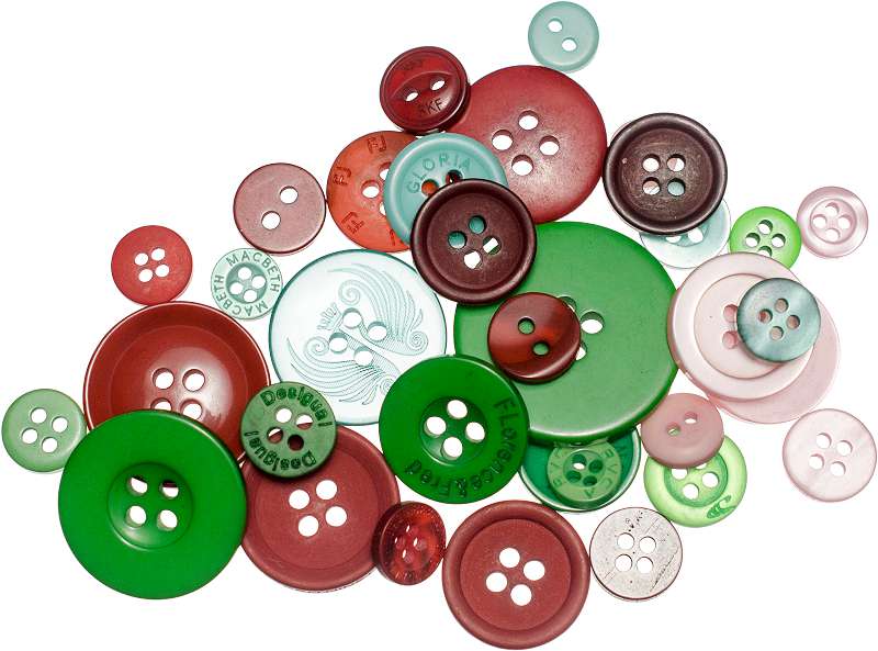 Buttons Galore Button Mason Jars Retro Christmas