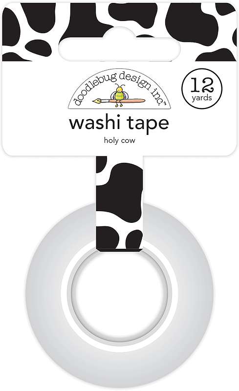 Doodlebug Washi Tape 15mmx12yd Holy Cow