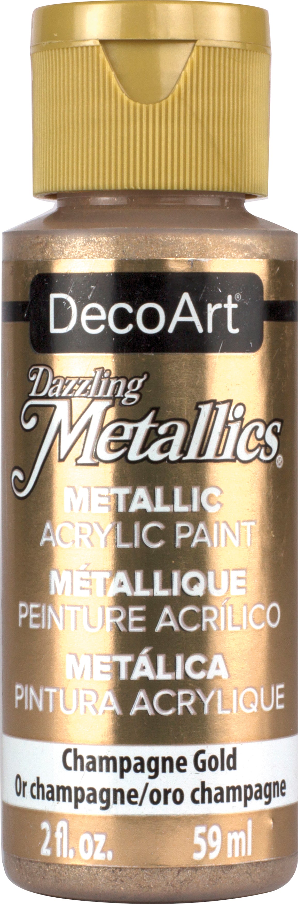 Dazzling Metallics Acrylic Paint 2oz Champagne Gold
