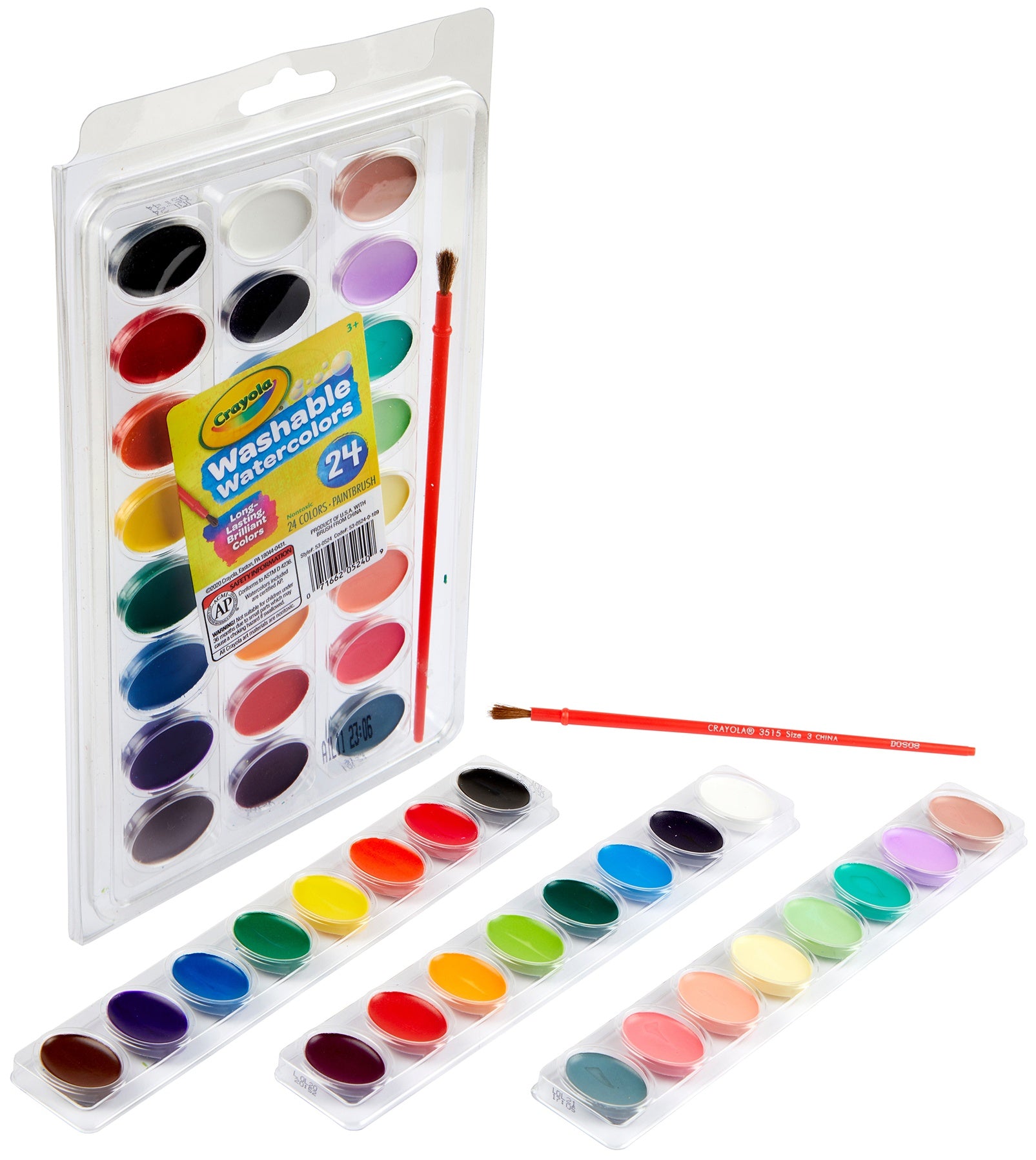 Crayola Washable Watercolors 24 colors