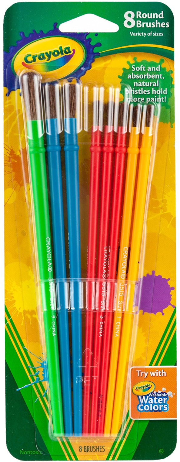 Crayola Paintbrushes 8/Pkg