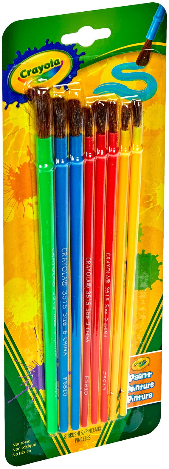 Crayola Paintbrushes 8/Pkg