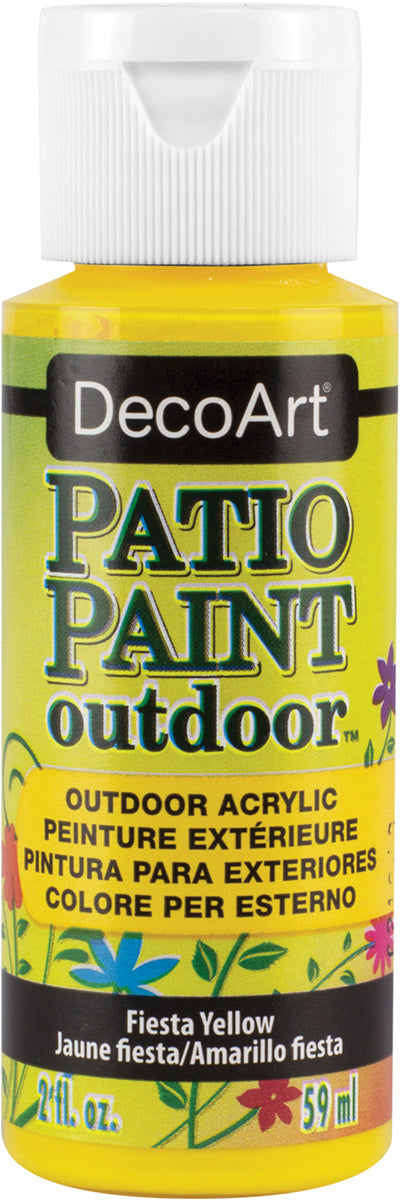 Patio Paint 2oz Fiesta Yellow