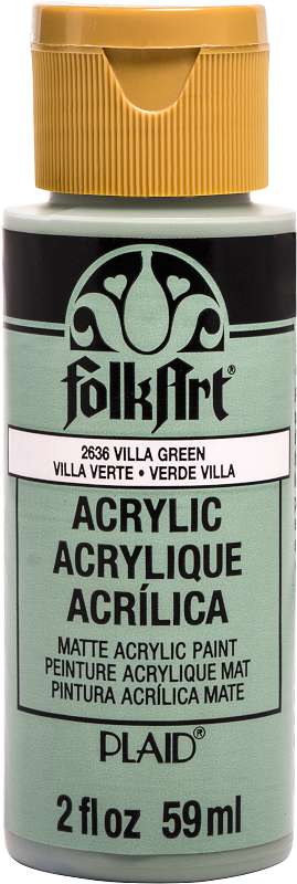 FolkArt Acrylic Paint 2oz Villa Green