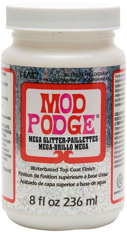 Mod Podge Mega Glitter Hologram 8oz