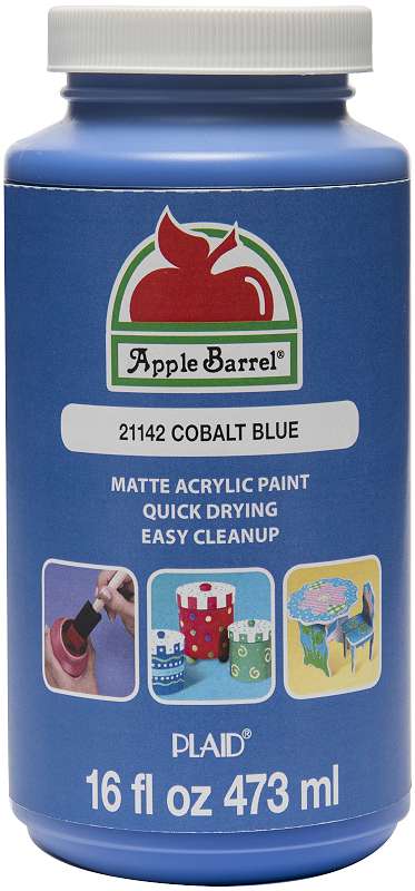 Apple Barrel Gloss Acrylic Paint 16oz Cobalt Hue