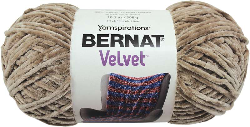 Bernat Velvet Yarn Mushroom