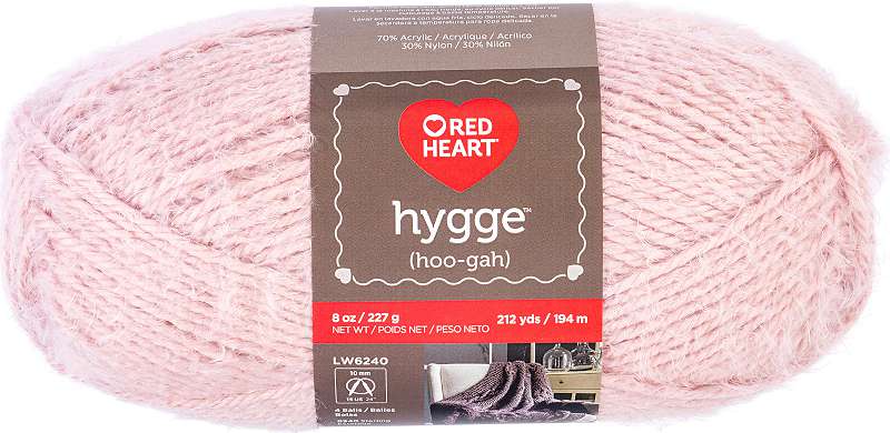 Red Heart Yarn Hygge 8oz Powder