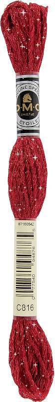 DMC 6-Strand Etoile Embroidery Floss 8.7yd Garnet