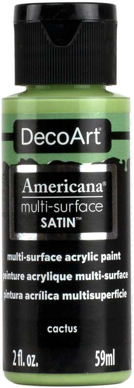 Americana Multi-Surface Satin Acrylic Paint 2oz Cactus