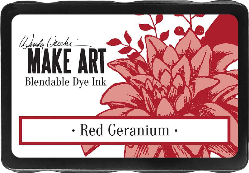 Wendy Vecchi Dye Ink Pad Red Geranium