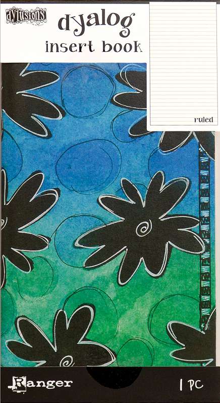 Dyan Reaveley's Dylusions Dyalog Insert Book 4.375"X8.25" Ruled #2
