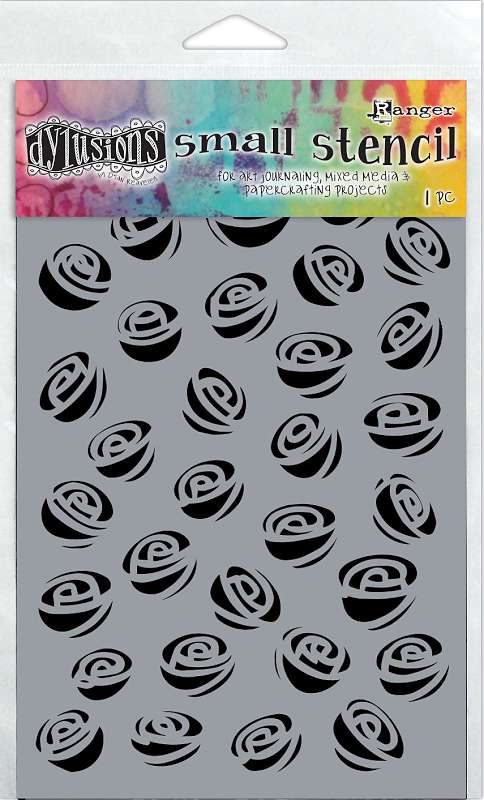 Dyan Reaveley's Dylusions Stencils 5"X8" Garden Of Roses
