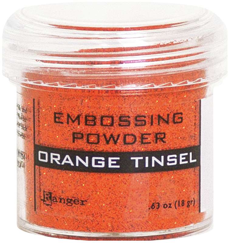 Ranger Embossing Powder Orange Tinsel