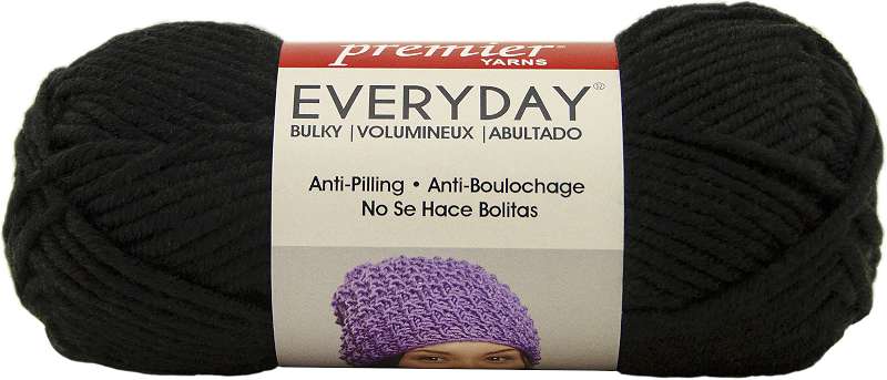 Premier Yarns Everyday Bulky Yarn Black