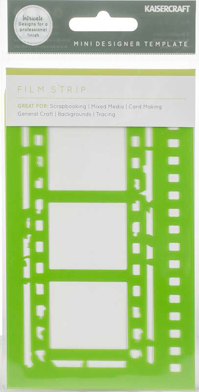 Kaisercraft Mini Designer Templates 3.5"X5.75" Film Strip