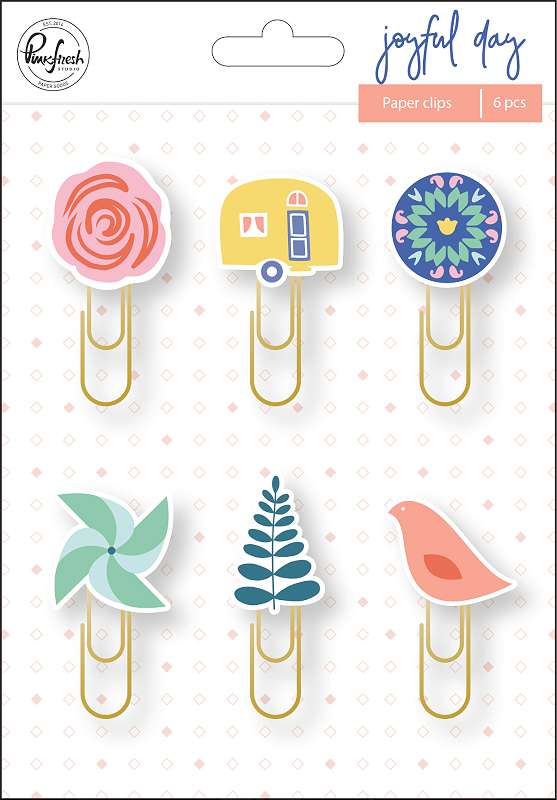 Joyful Day Paper Clips 6/Pkg 