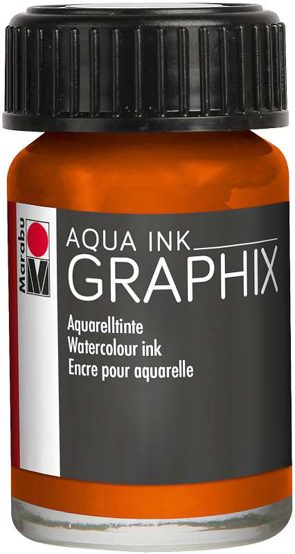 Marabu Aqua Ink 15ml Orange