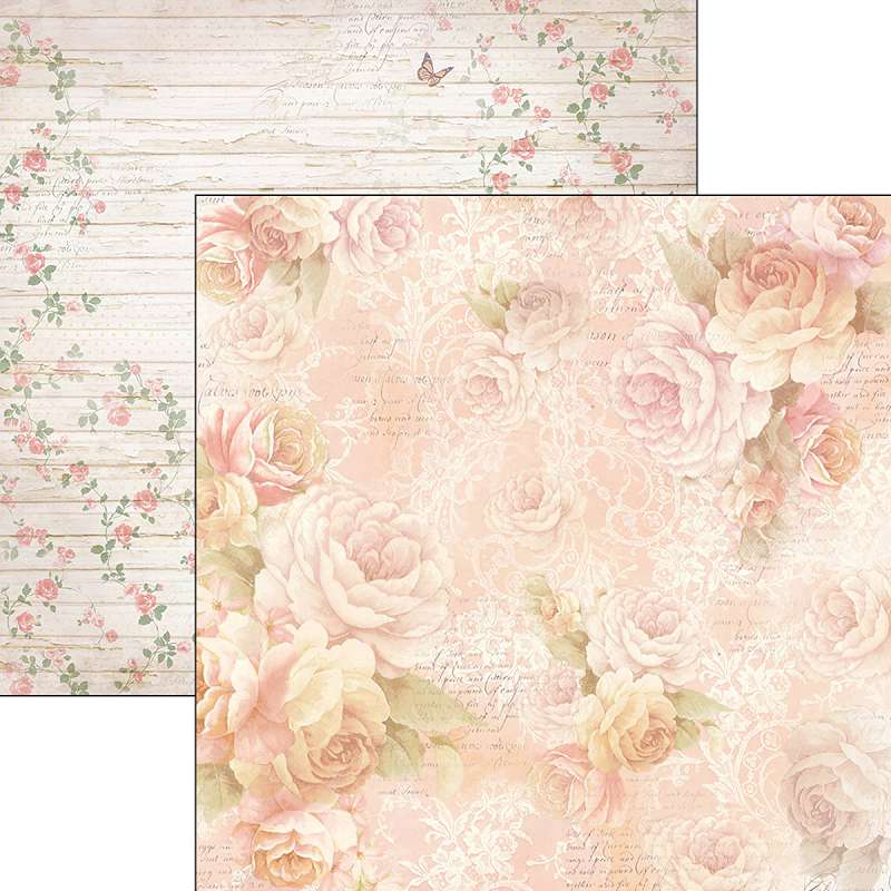 Romantic Time Double-Sided Cardstock 90lb 12"X12" Endless Love
