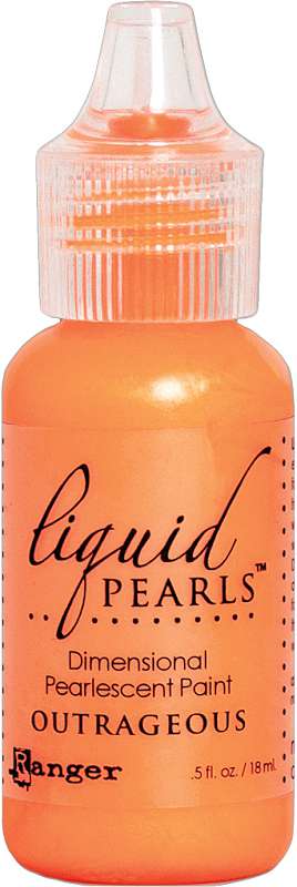 Liquid Pearls Dimensional Pearlescent Paint .5oz Outrageous