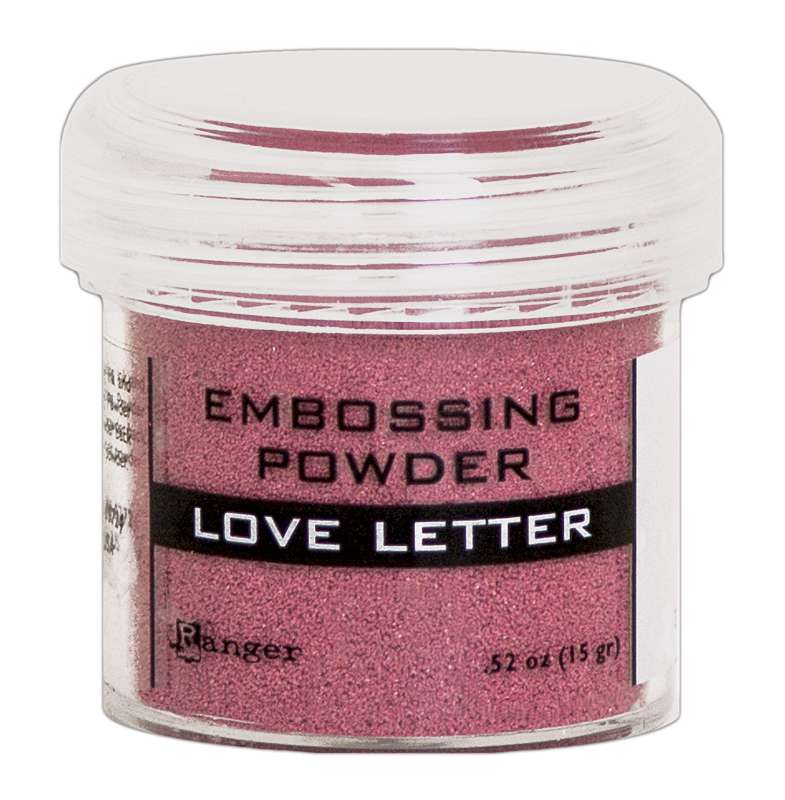 Ranger Embossing Powder Love Letter