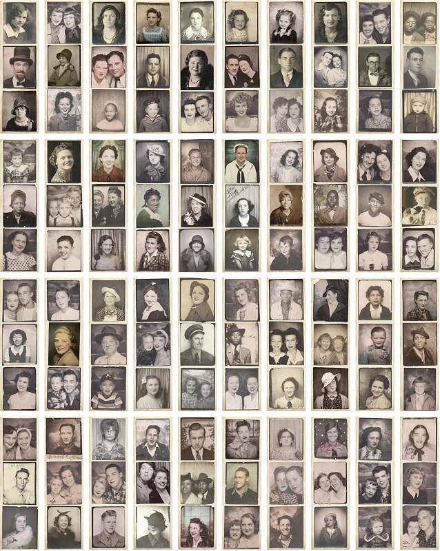 Idea-Ology Photobooth Vintage Photo Strips 40/Pkg  