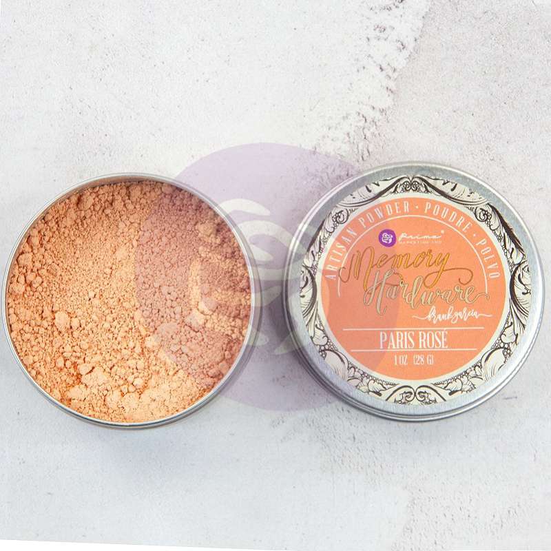 Prima Marketing Memory Hardware Artisan Powder 1oz Paris Rose