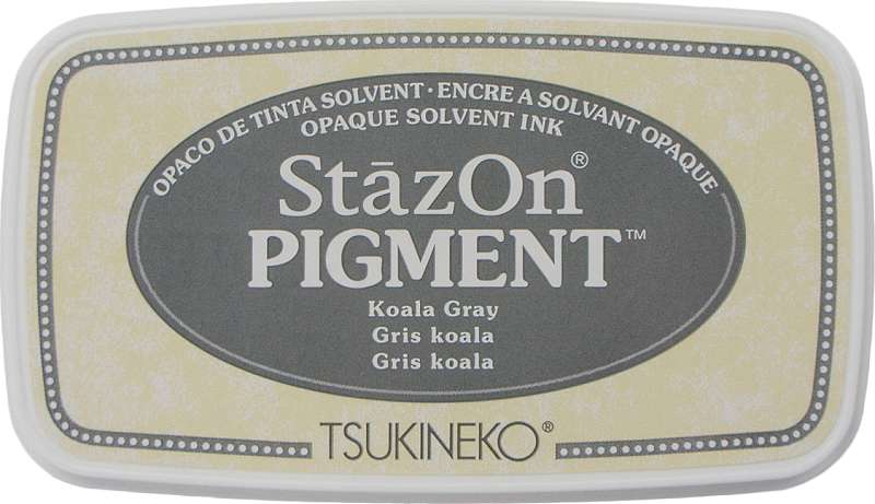 StazOn Pigment Ink Pad Koala Gray
