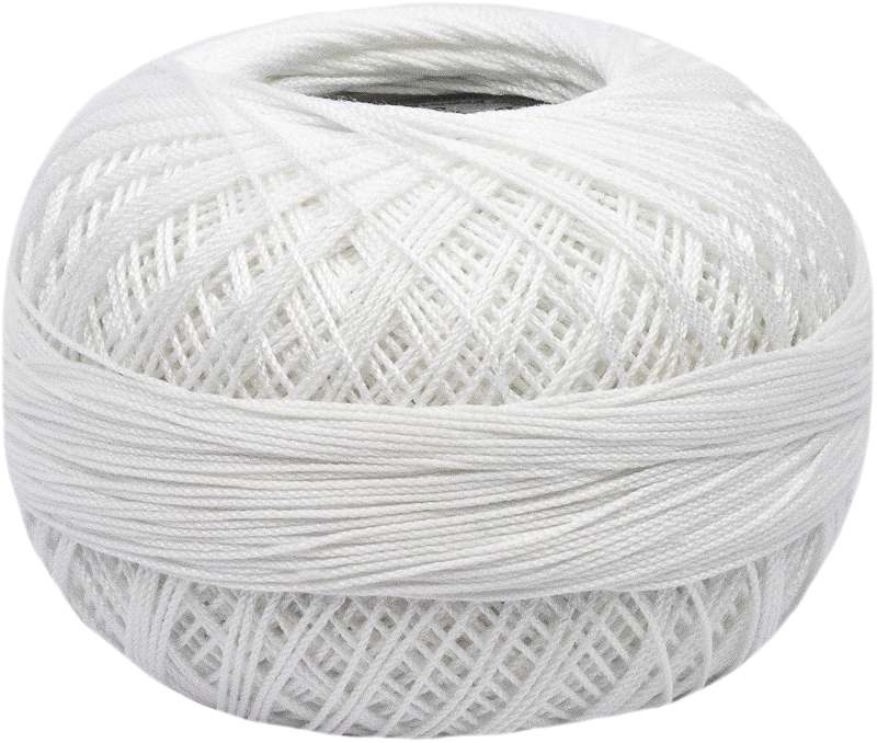 Handy Hands Lizbeth Cordonnet Cotton Size 40 Snow White