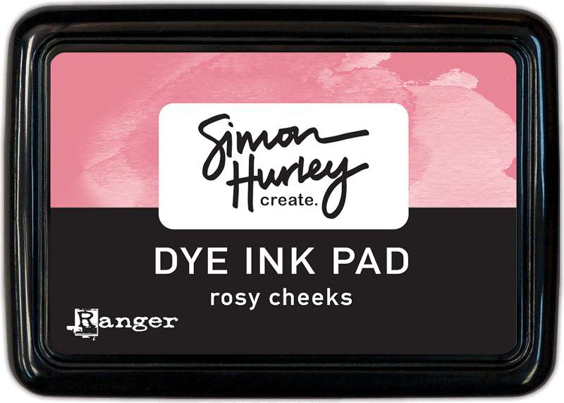 Simon Hurley create. Dye Ink Pad Rosy Cheeks