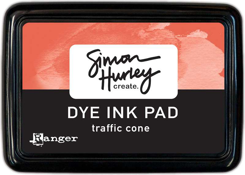 Simon Hurley create. Dye Ink Pad Traffic Cone