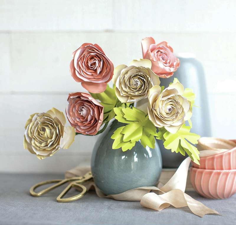 Lia Griffith Paper Stack 6"X6.5" 24/Pkg Ranunculus