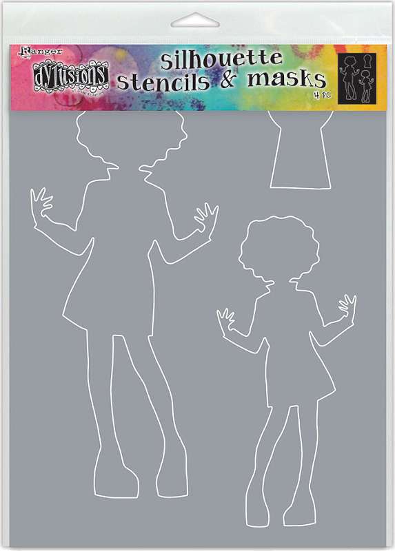 Dyan Reaveley's Dylusions Stencils 5"X8" Maisie