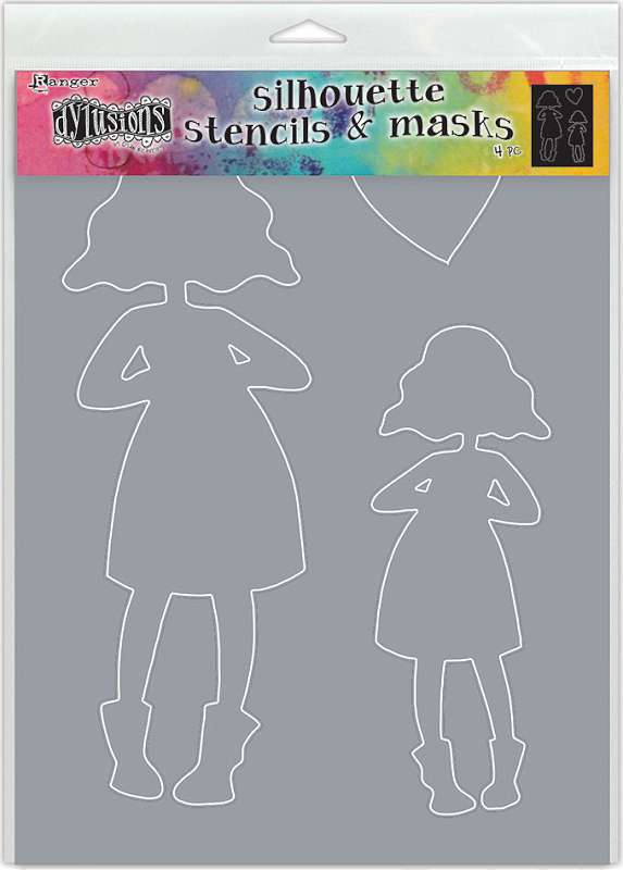 Dyan Reaveley's Dylusions Stencils 5"X8" Martha