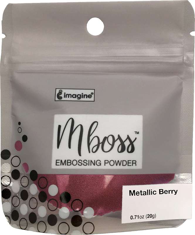 Imagine Mboss Embossing Powder Metallic Berry