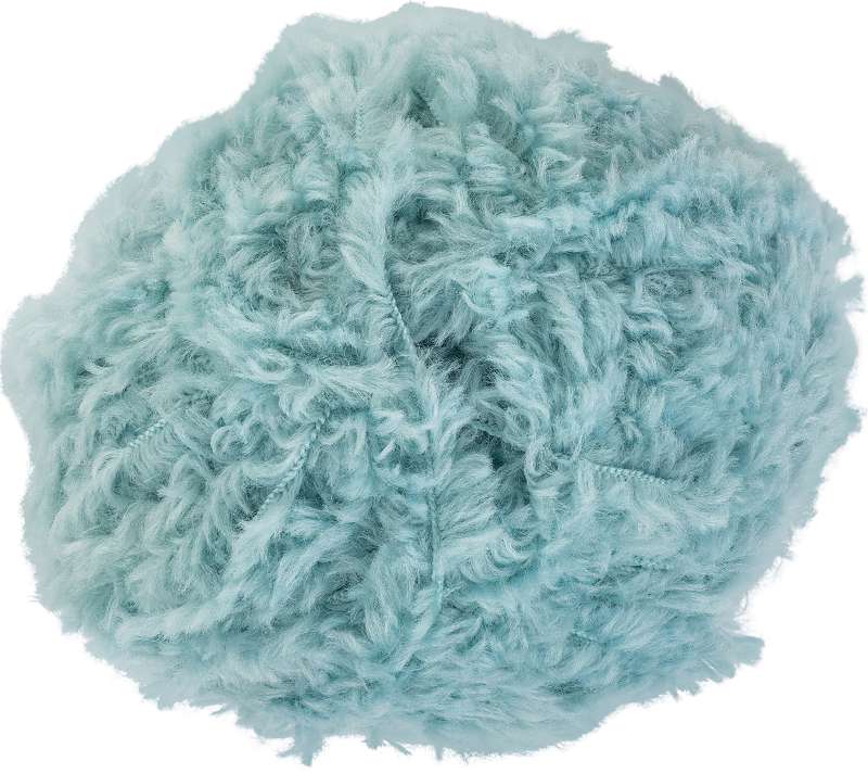 Red Heart Hygge Fur Yarn Ecalyptus