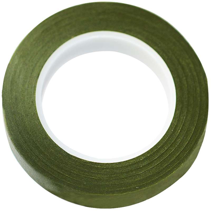Dress My Crafts Self-Adhesive Floral Tape .5"X60' Green