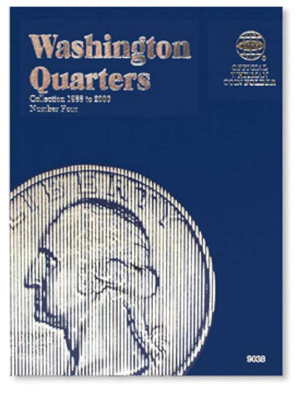Washington Quarters 1988-1998 Coin Folder