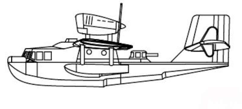 1/350 Loire Observation French Float Seaplane Aircraft Set 