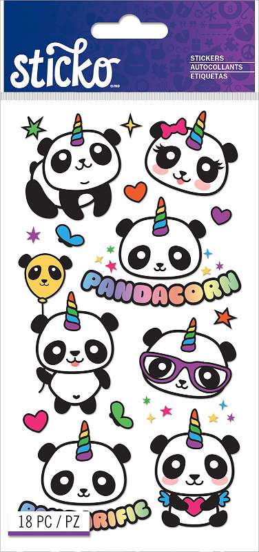 Sticko Classic Stickers Pandacorn