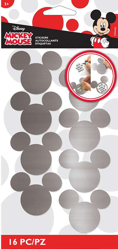 EK Disney Scratch-Off Stickers 16/Pkg Mickey Ears