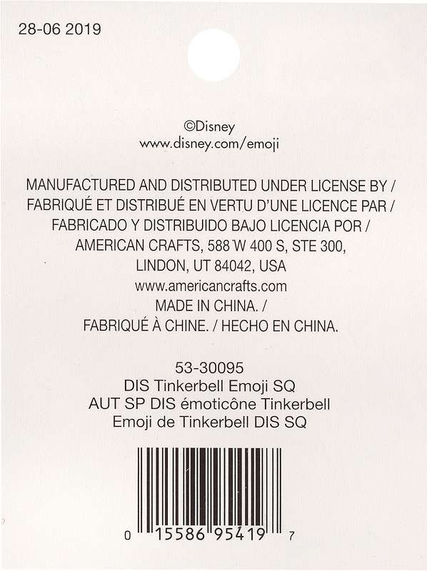 EK Disney Emoji Squishy Sticker Tinkerbell